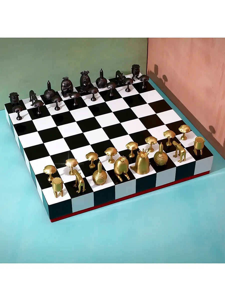 L'Objet Haas Brothers Chess Set | Thumbnail 3 L'Objet Haas Brothers Chess Set | Thumbnail 3