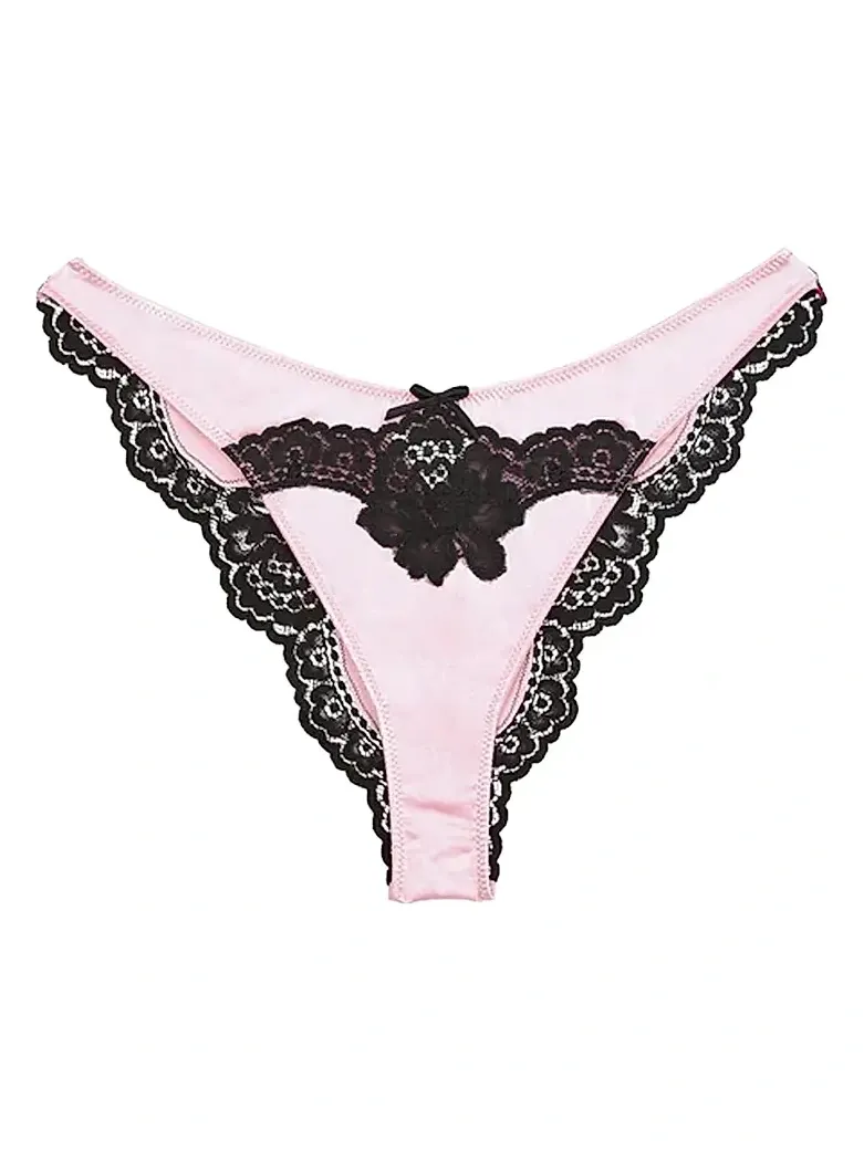 Women's x Marilyn Monroe All About Eve Silk Cheeky Briefs