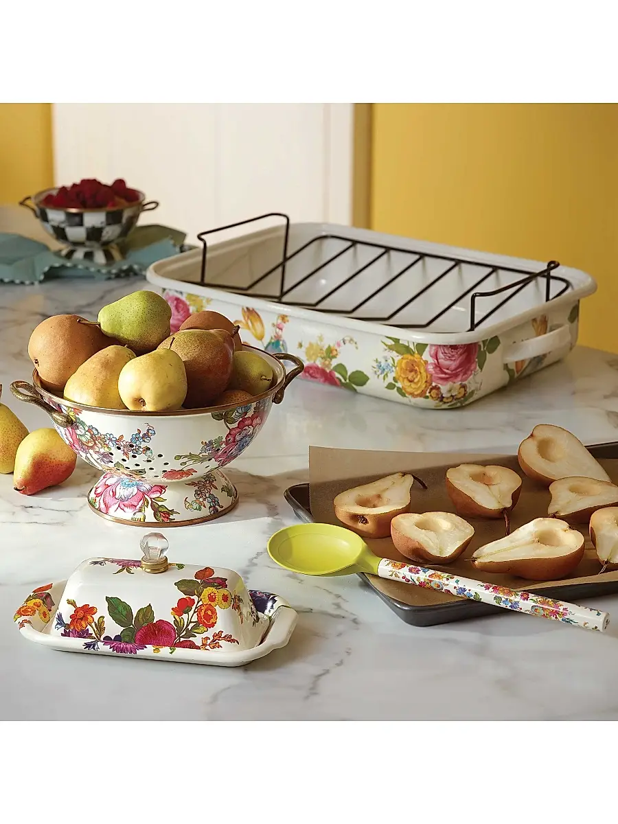 MacKenzie-Childs Small Flower Market Colander | Thumbnail 2