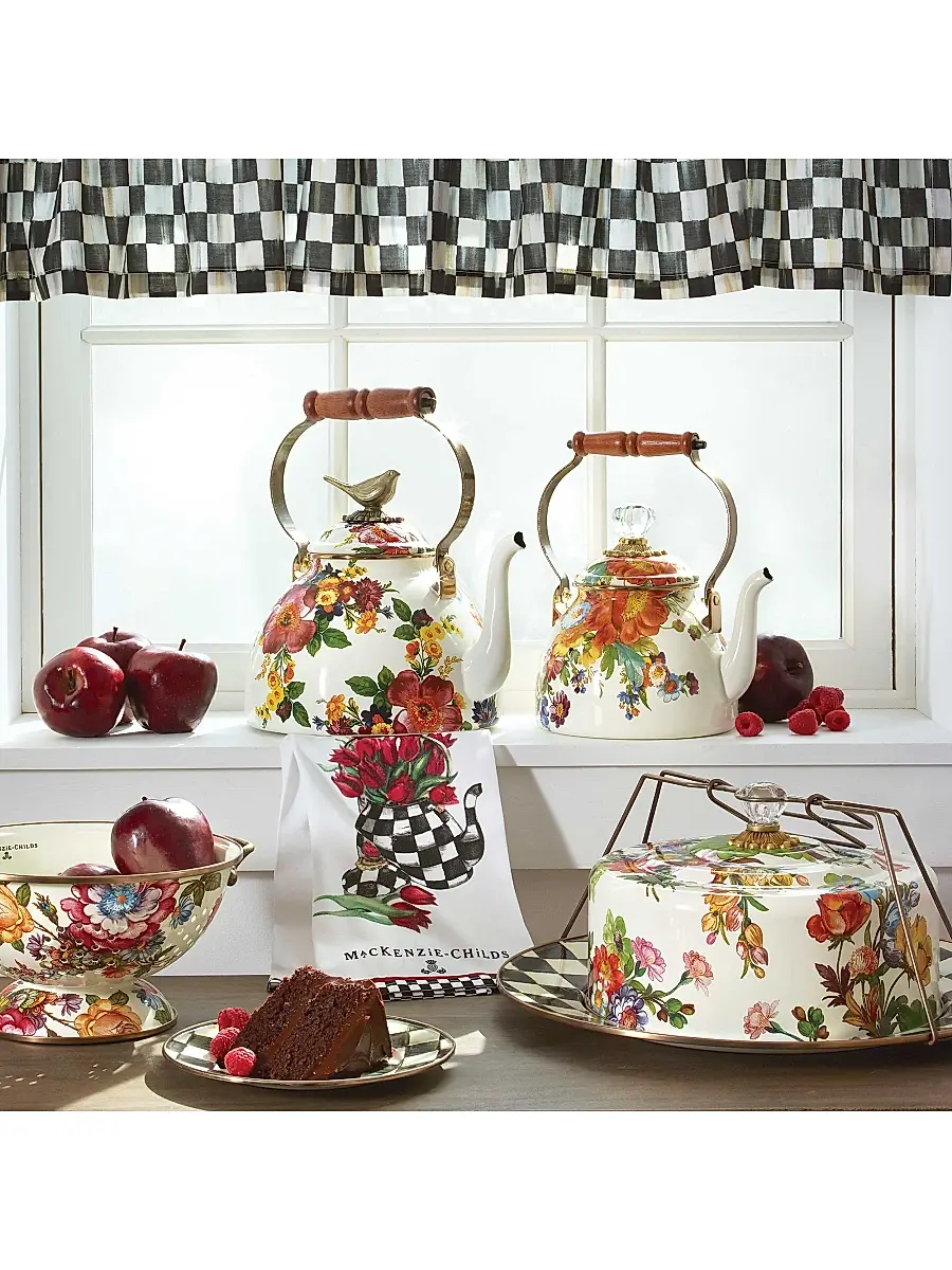 MacKenzie-Childs Small Flower Market Colander | Thumbnail 3