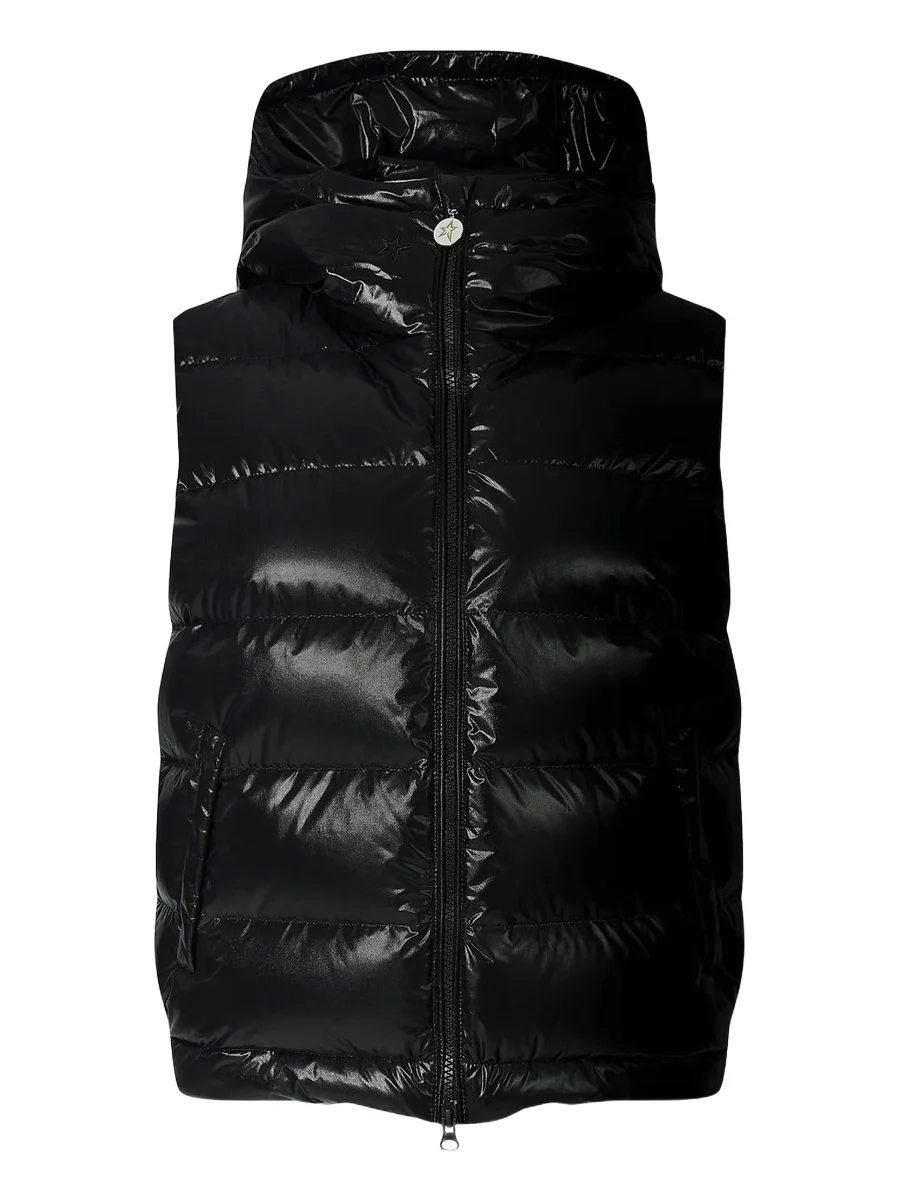 Perfect Moment Women's Polar Flare Hooded Down Vest