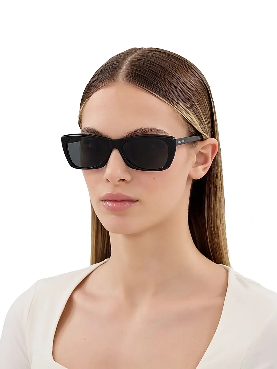 Saint Laurent Women's 58MM Cat-Eye Sunglasses | Thumbnail 2
