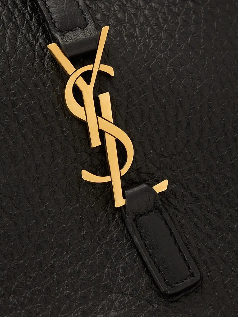 Saint Laurent Women's Le 5 à 7 Supple Baby Shoulder Bag in Grained Leather - Light Musk | Thumbnail 16 Saint Laurent Women's Le 5 à 7 Supple Baby Shoulder Bag in Grained Leather - Light Musk | Thumbnail 16