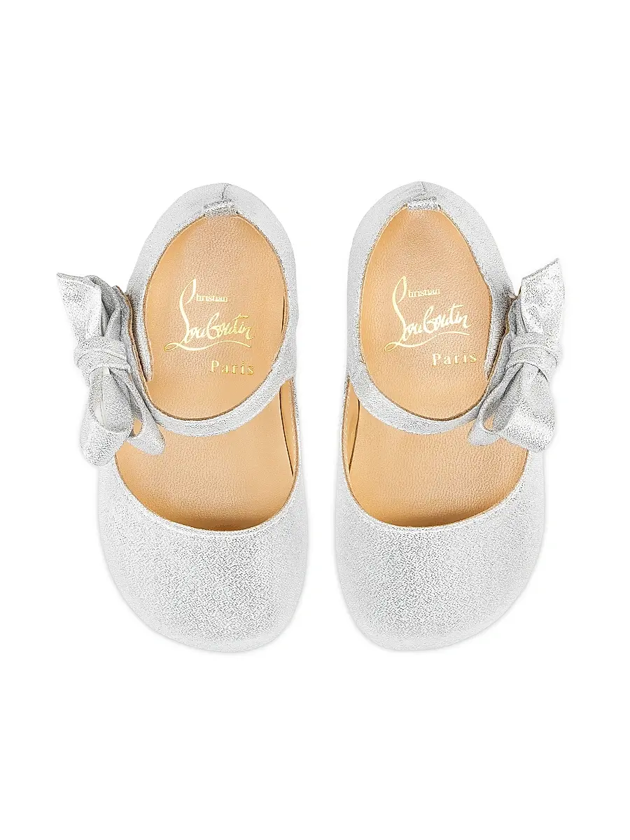Christian Louboutin Girl's Little Kid's & Kid's Baby Lou Babe | Thumbnail 5 Christian Louboutin Girl's Little Kid's & Kid's Baby Lou Babe | Thumbnail 5