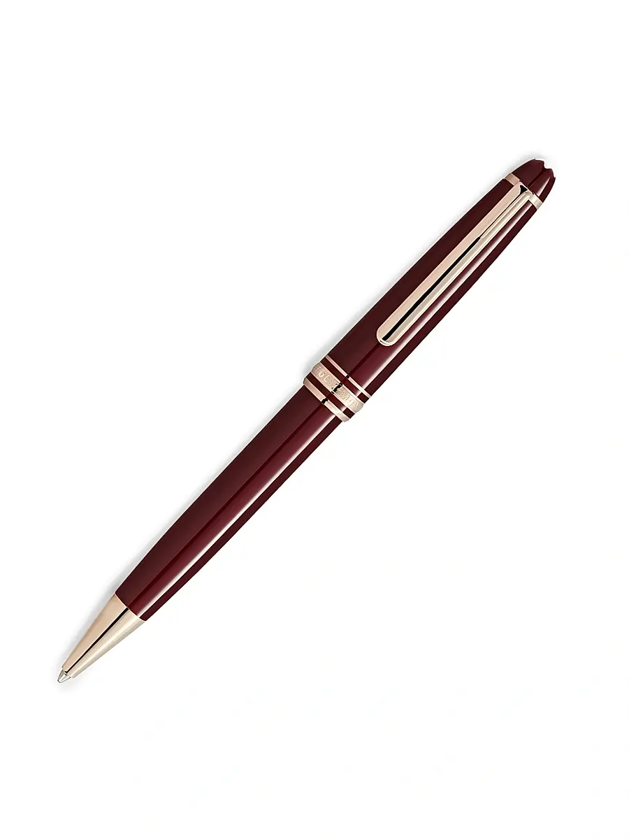 Montblanc Meisterstück Burgundy Red Classique Ballpoint Pen | Thumbnail 2