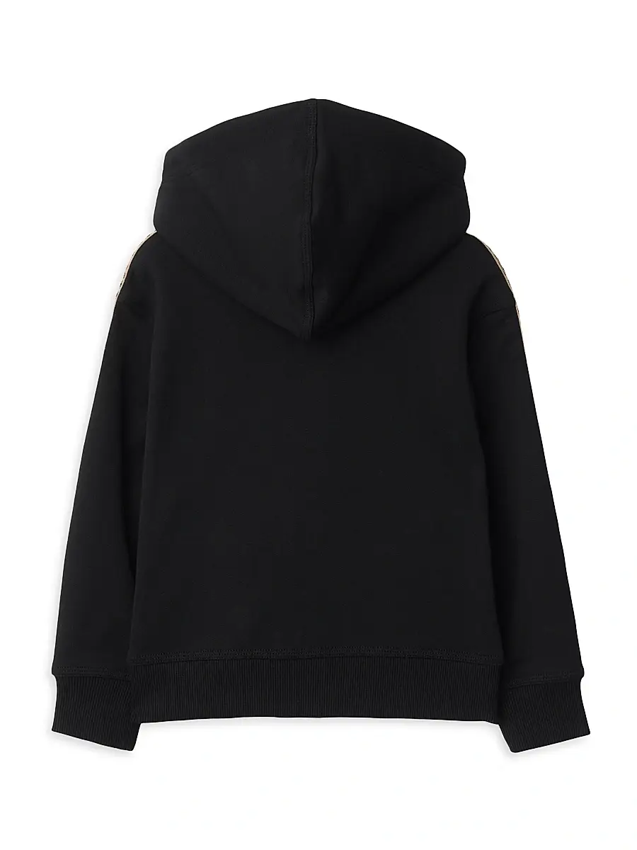 Burberry Boy's Baby Boy's, Little Boy's & Boy's Check-Trim Zip-Up Hoodie | Thumbnail 2