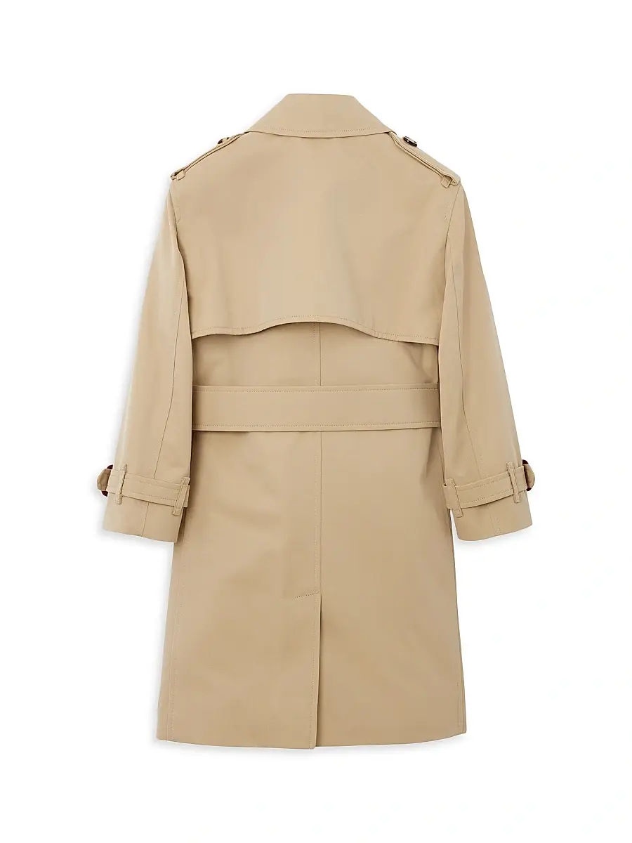 Burberry Girl's Little Girl's & Girl's Trench Coat | Thumbnail 2 Burberry Girl's Little Girl's & Girl's Trench Coat | Thumbnail 2