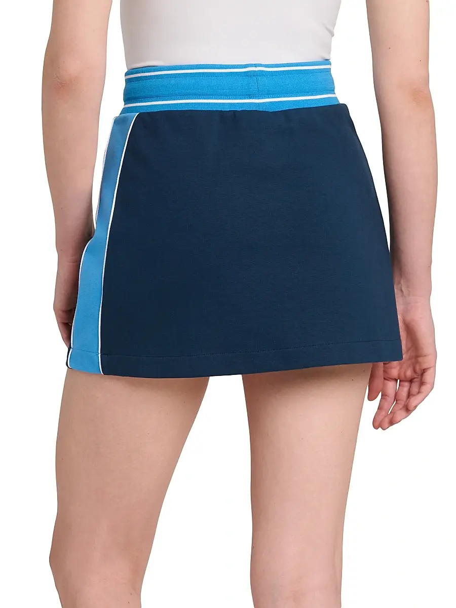 Casablanca Women's Striped Stretch-Cotton Miniskirt | Thumbnail 5 Casablanca Women's Striped Stretch-Cotton Miniskirt | Thumbnail 5