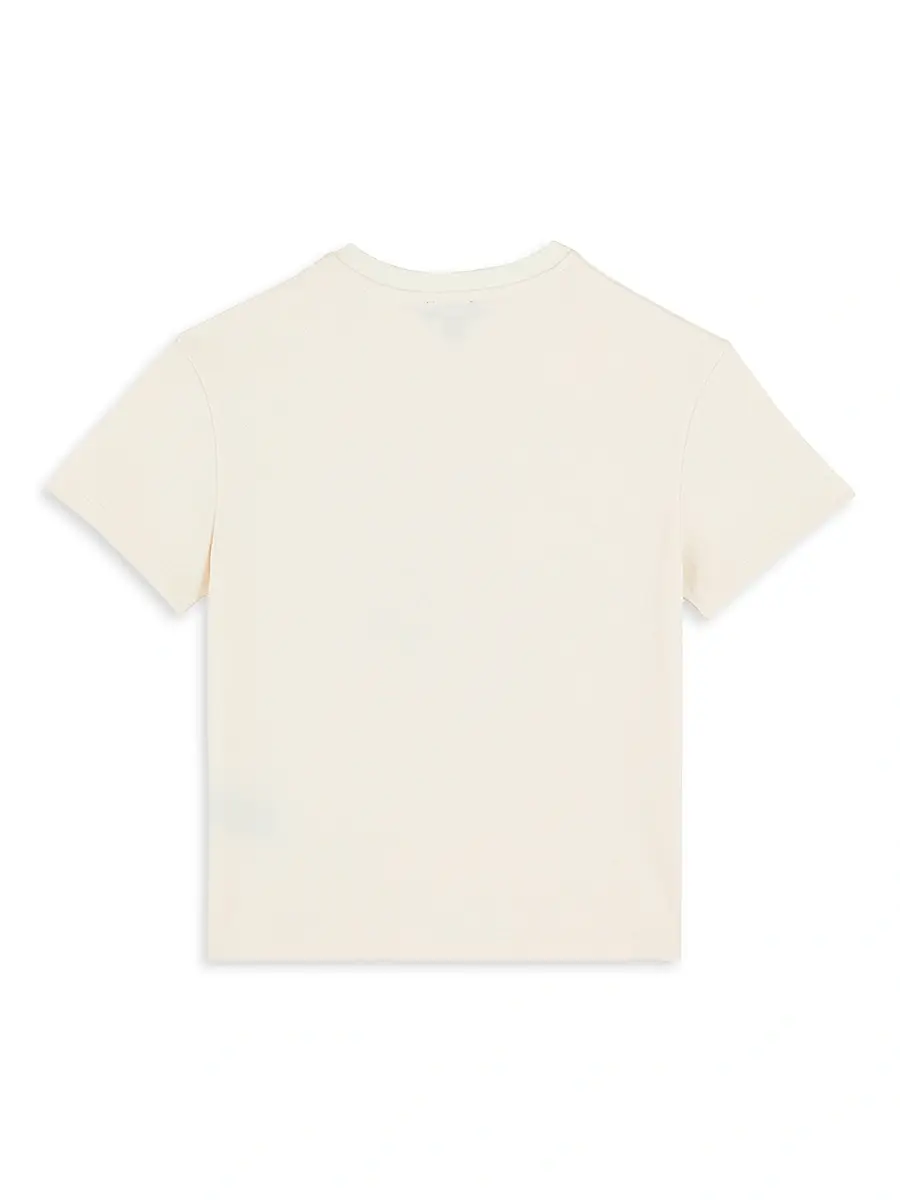 Vilebrequin Little Boy's & Boy's Monoï Logo T-Shirt - Off White | Thumbnail 3 Vilebrequin Little Boy's & Boy's Monoï Logo T-Shirt - Off White | Thumbnail 3