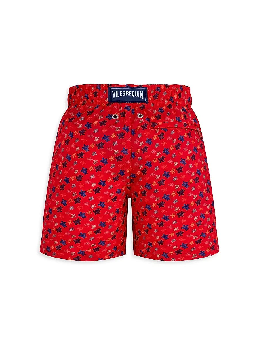 Vilebrequin Boy's Little Boy's & Boy's Micro Ronde Des Tortues Rainbow Swim Trunks | Thumbnail 3 Vilebrequin Boy's Little Boy's & Boy's Micro Ronde Des Tortues Rainbow Swim Trunks | Thumbnail 3