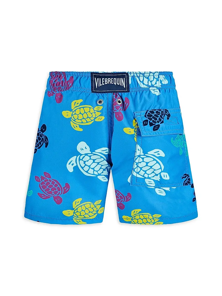 Vilebrequin Boy's Little Boy's & Boy's Jim Turtle Print Swim Trunks | Thumbnail 2 Vilebrequin Boy's Little Boy's & Boy's Jim Turtle Print Swim Trunks | Thumbnail 2
