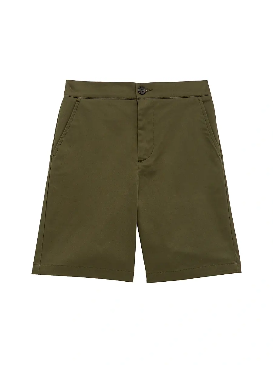 Golden Goose Little Boy's & Boy's Journey Cotton Shorts - Ivy Green | Image 1 Golden Goose Little Boy's & Boy's Journey Cotton Shorts - Ivy Green | Image 1
