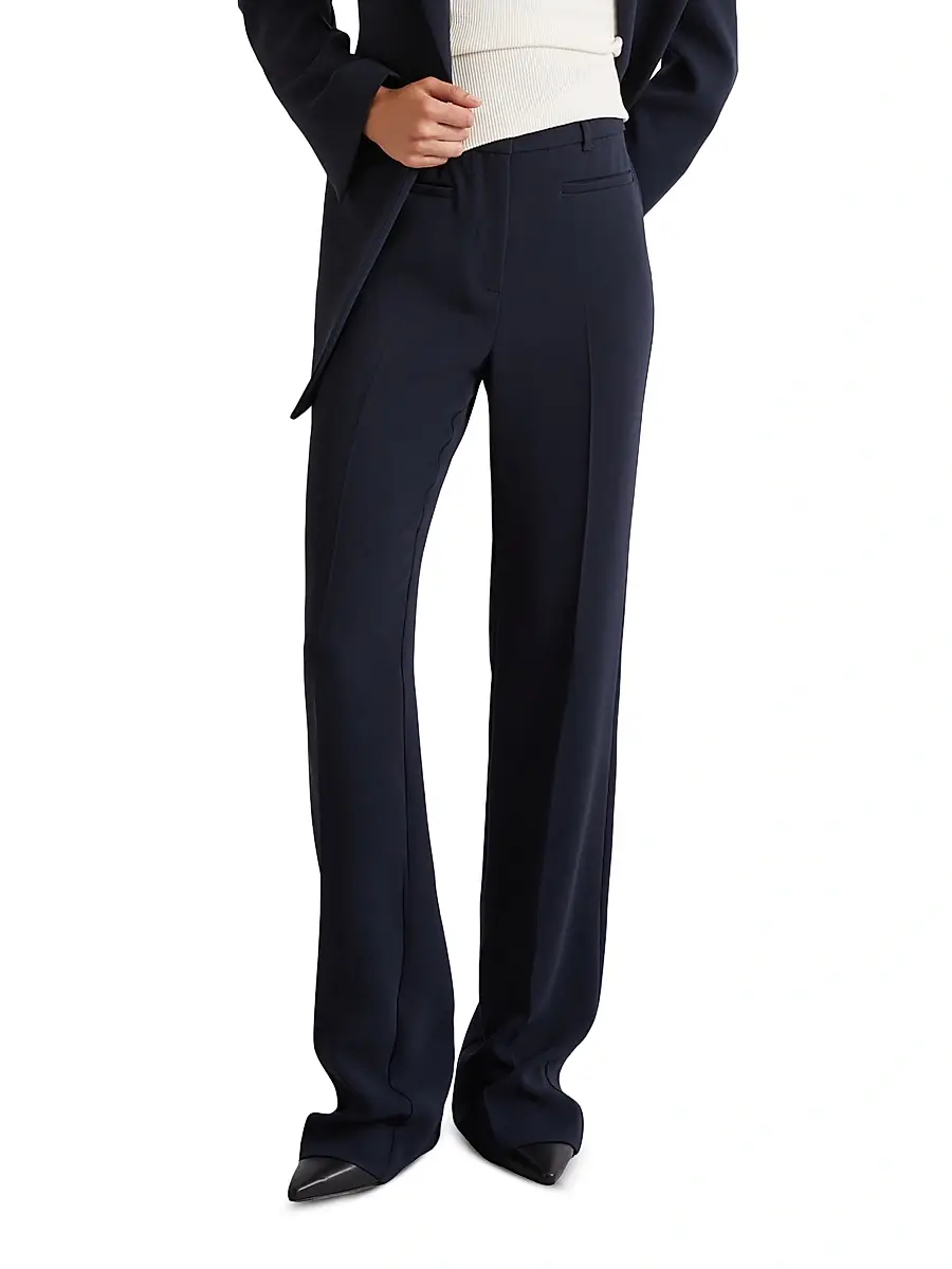 Marella Women's Slightly Flared Cady Trousers | Thumbnail 2 Marella Women's Slightly Flared Cady Trousers | Thumbnail 2