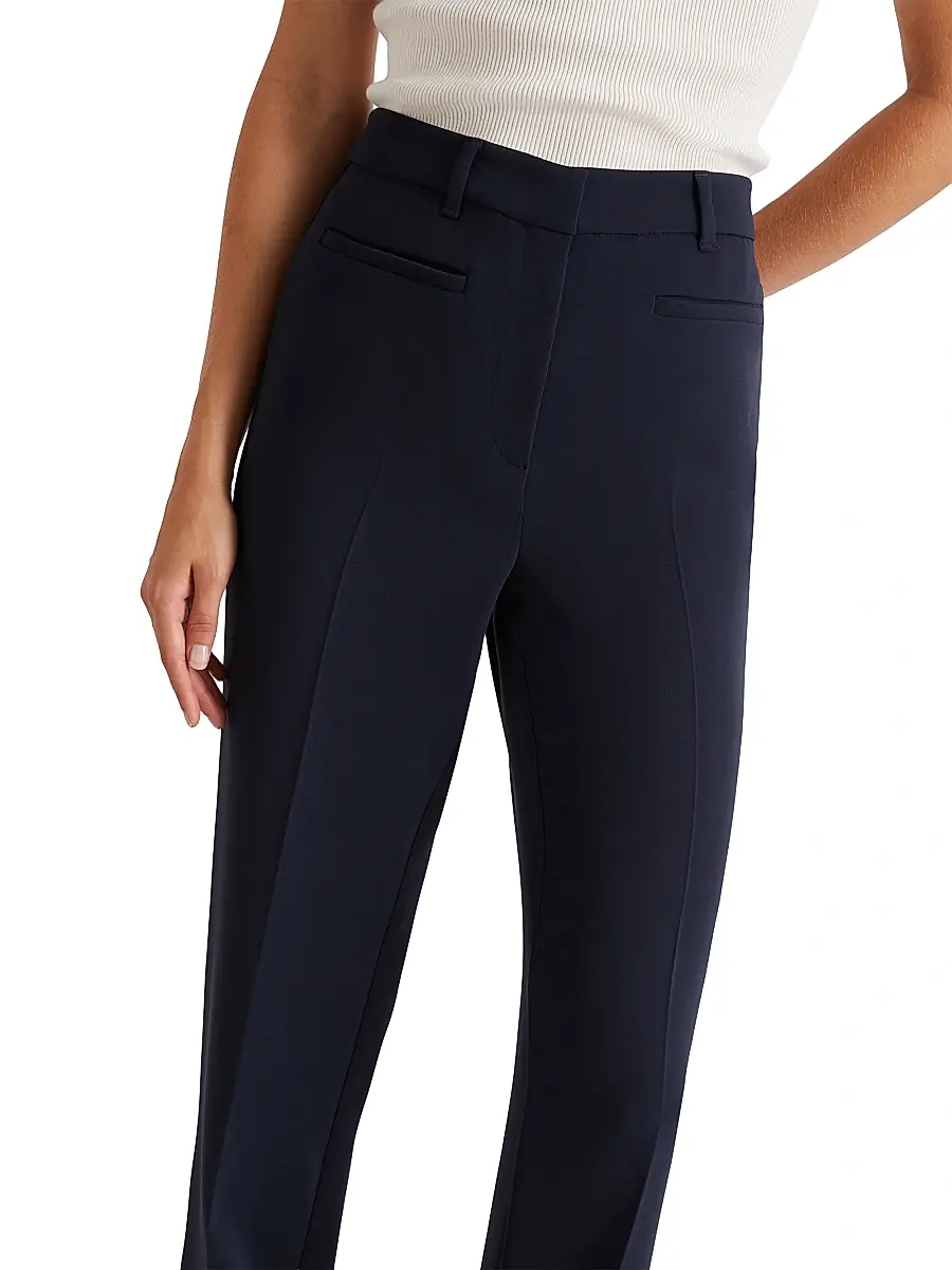 Marella Women's Slightly Flared Cady Trousers | Thumbnail 4 Marella Women's Slightly Flared Cady Trousers | Thumbnail 4