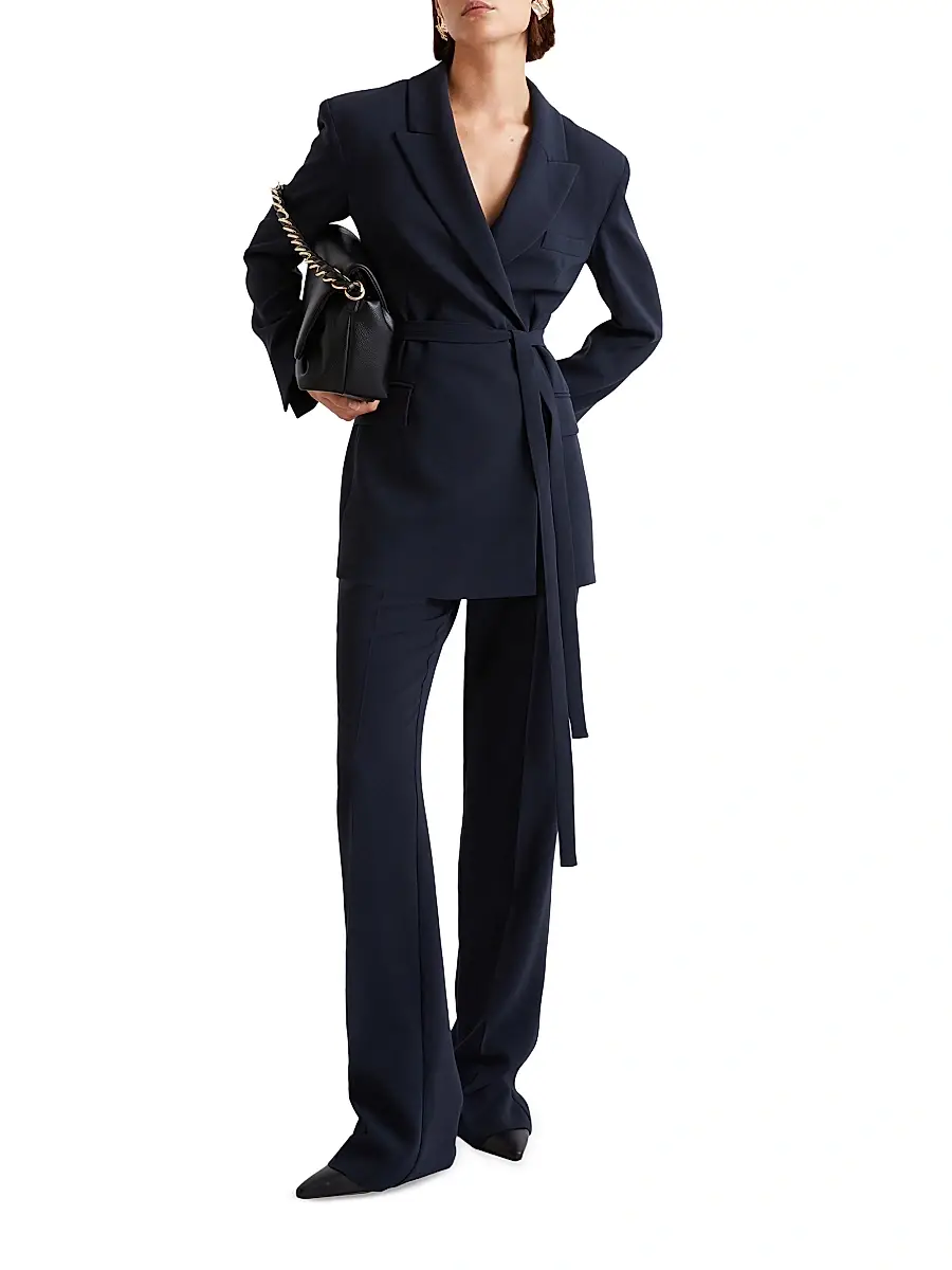 Marella Women's Slightly Flared Cady Trousers | Thumbnail 5 Marella Women's Slightly Flared Cady Trousers | Thumbnail 5