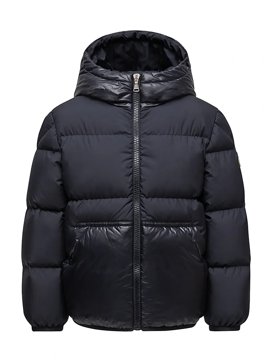 Moncler Little Boy's & Boy's Barin Puffer Jacket - Navy Blue | Image 1 Moncler Little Boy's & Boy's Barin Puffer Jacket - Navy Blue | Image 1