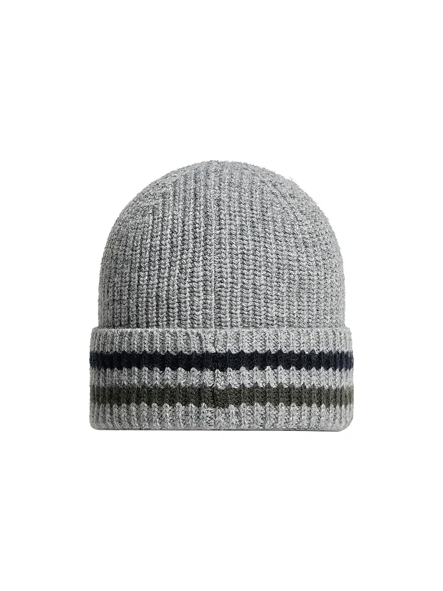 Moncler Little Boy's & Boy's Beanie Hat in Wool - Gray | Thumbnail 2 Moncler Little Boy's & Boy's Beanie Hat in Wool - Gray | Thumbnail 2