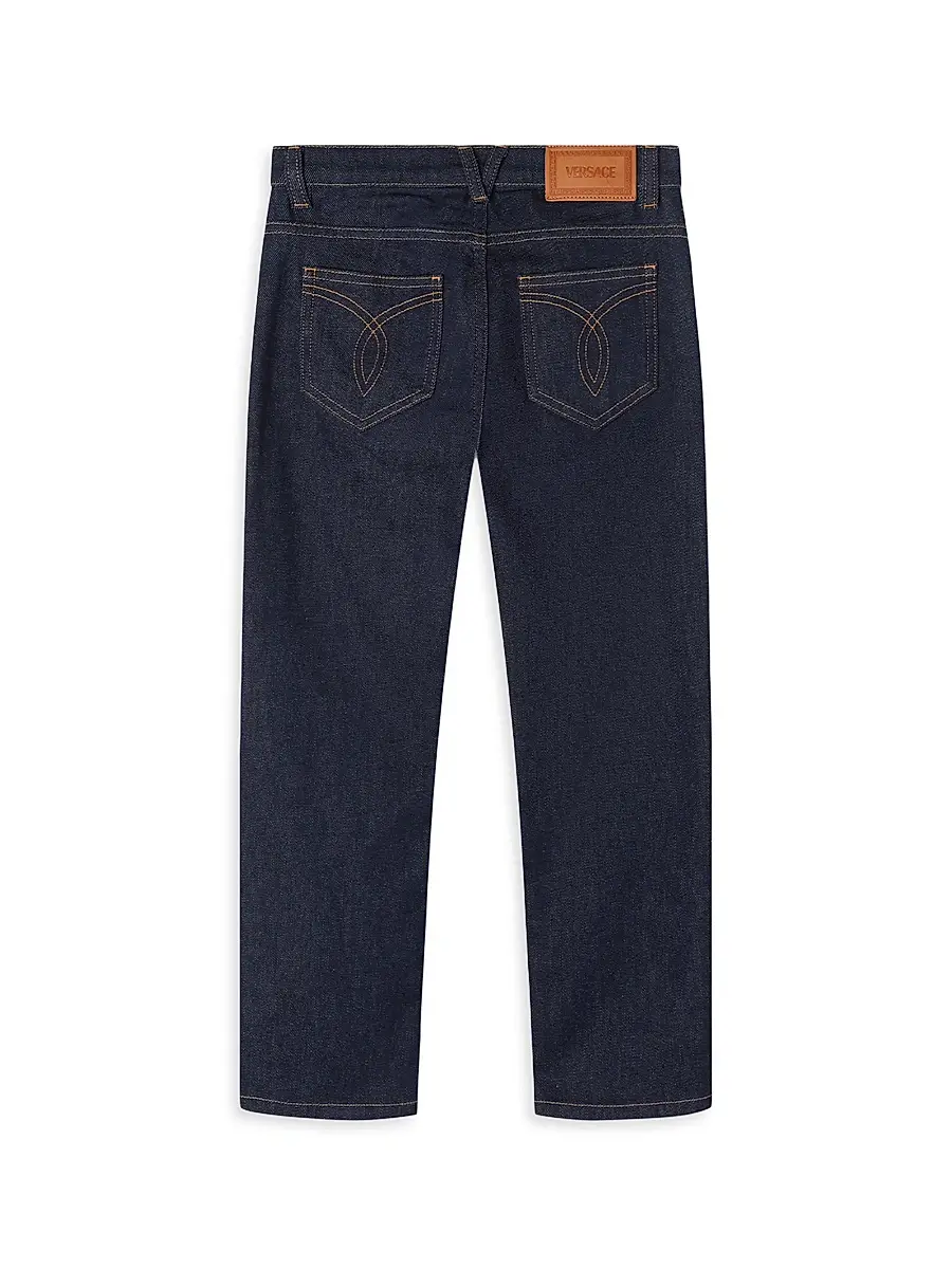Versace Boy's Little Boy's & Boy's Straight-Leg Jeans | Thumbnail 3 Versace Boy's Little Boy's & Boy's Straight-Leg Jeans | Thumbnail 3