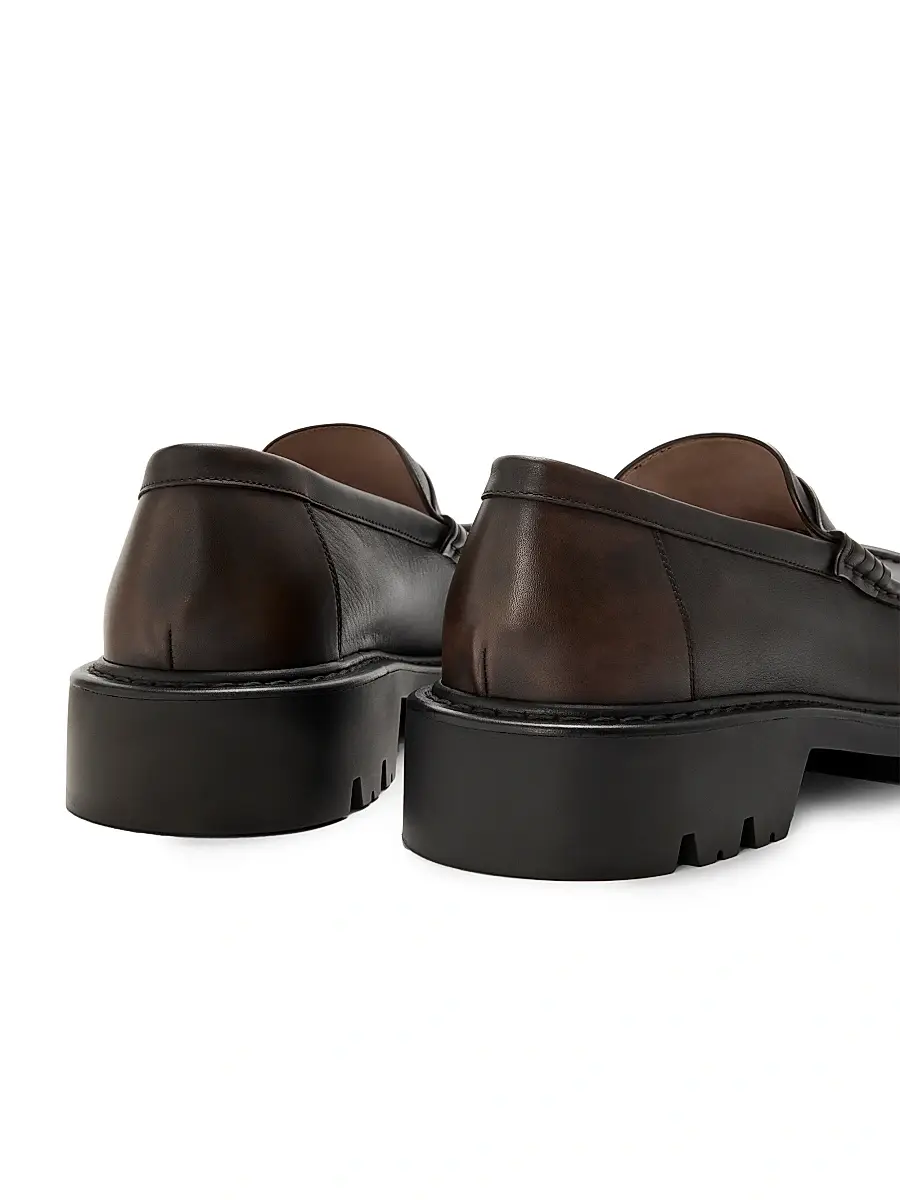 Loewe Men's Sierra Leather Loafers | Thumbnail 4 Loewe Men's Sierra Leather Loafers | Thumbnail 4