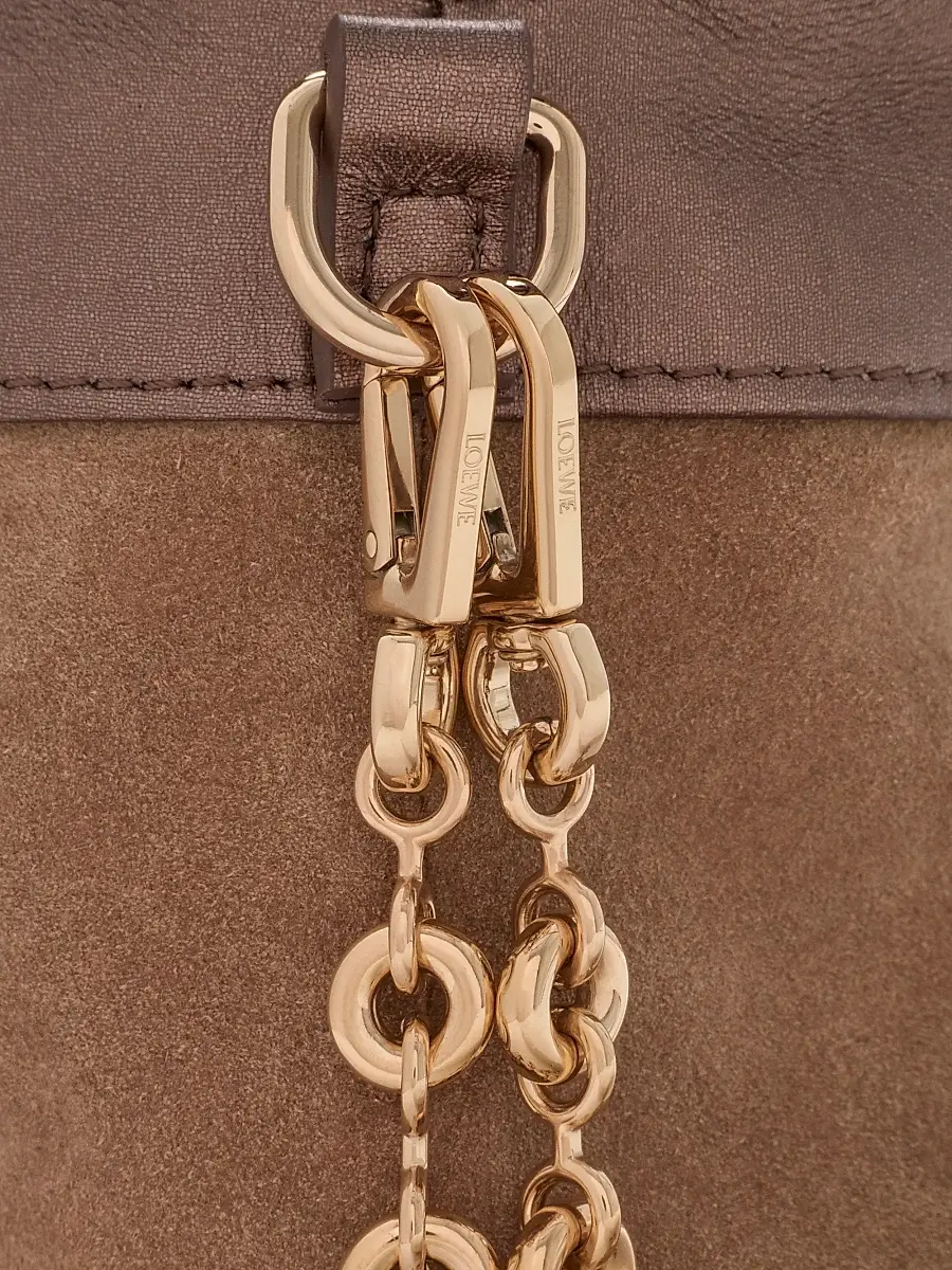Loewe Women's Mini Flamenco Metallic Leather Clutch | Thumbnail 9 Loewe Women's Mini Flamenco Metallic Leather Clutch | Thumbnail 9