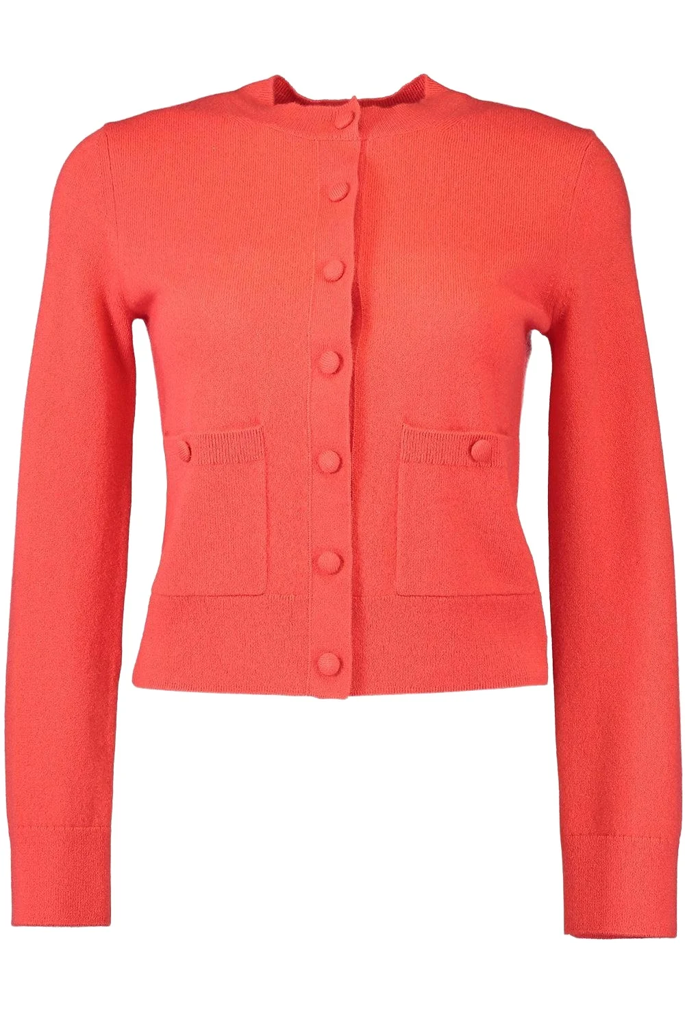 MONIQUE LHUILLIER Button Front Cardigan