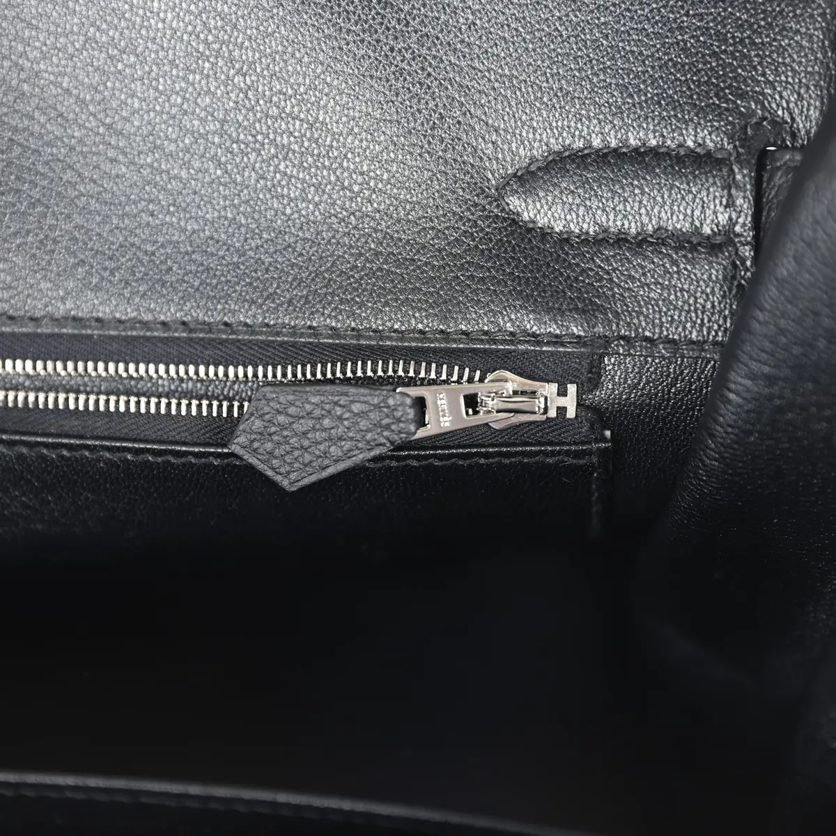 HERMÈS Hermes Birkin 30 Black Togo Palladium Hardware | Thumbnail 9 HERMÈS Hermes Birkin 30 Black Togo Palladium Hardware | Thumbnail 9