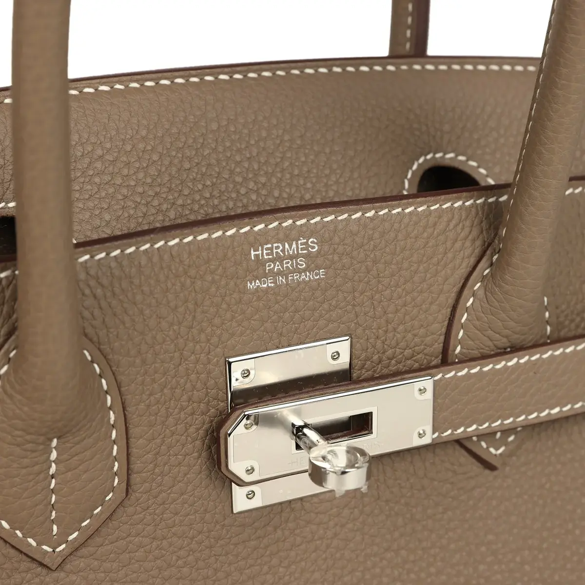 HERMÈS Hermes Birkin 30 Etoupe Togo Palladium Hardware | Thumbnail 7 HERMÈS Hermes Birkin 30 Etoupe Togo Palladium Hardware | Thumbnail 7