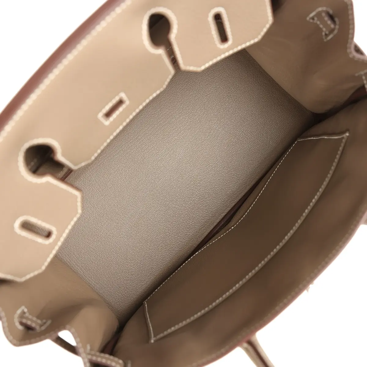 HERMÈS Hermes Birkin 30 Etoupe Togo Palladium Hardware | Thumbnail 8 HERMÈS Hermes Birkin 30 Etoupe Togo Palladium Hardware | Thumbnail 8