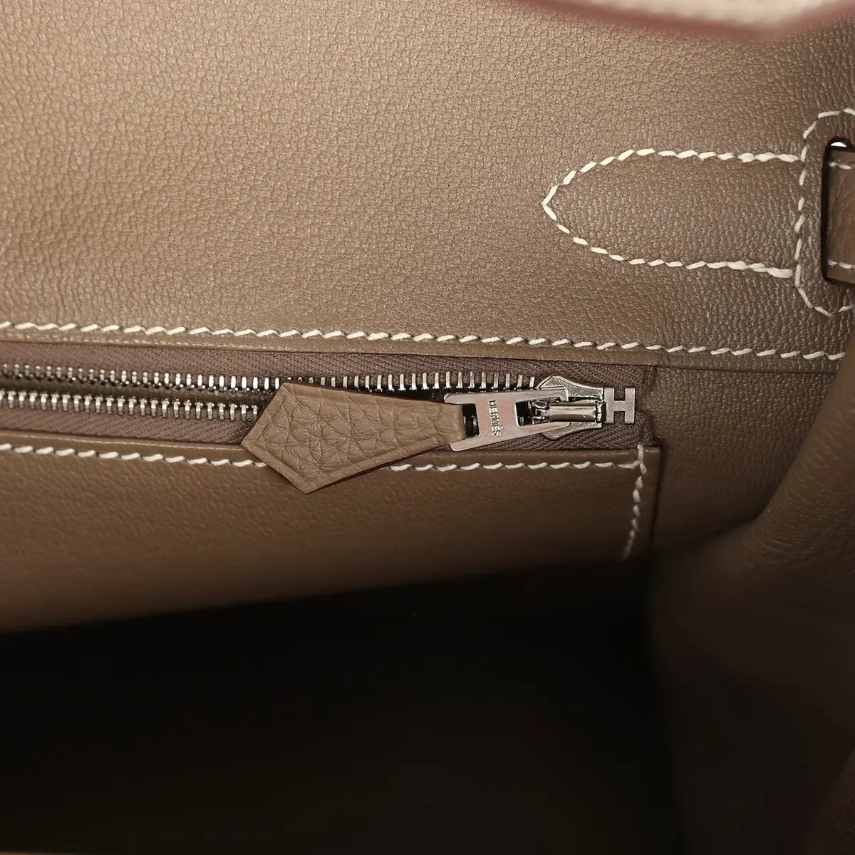 HERMÈS Hermes Birkin 30 Etoupe Togo Palladium Hardware | Thumbnail 9 HERMÈS Hermes Birkin 30 Etoupe Togo Palladium Hardware | Thumbnail 9
