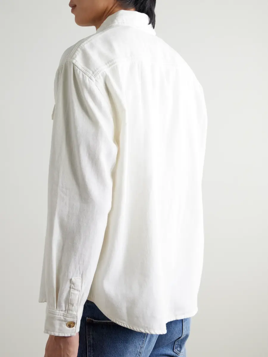 Frame Cotton-Twill Overshirt - Men | Thumbnail 3 Frame Cotton-Twill Overshirt - Men | Thumbnail 3