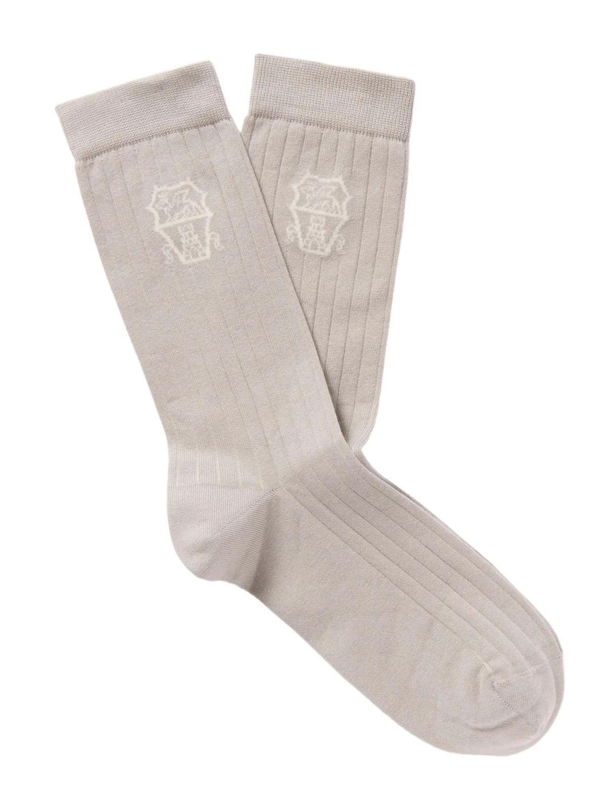 Logo-Jacquard Ribbed Cotton Socks - Men Logo-Jacquard Ribbed Cotton Socks - Men