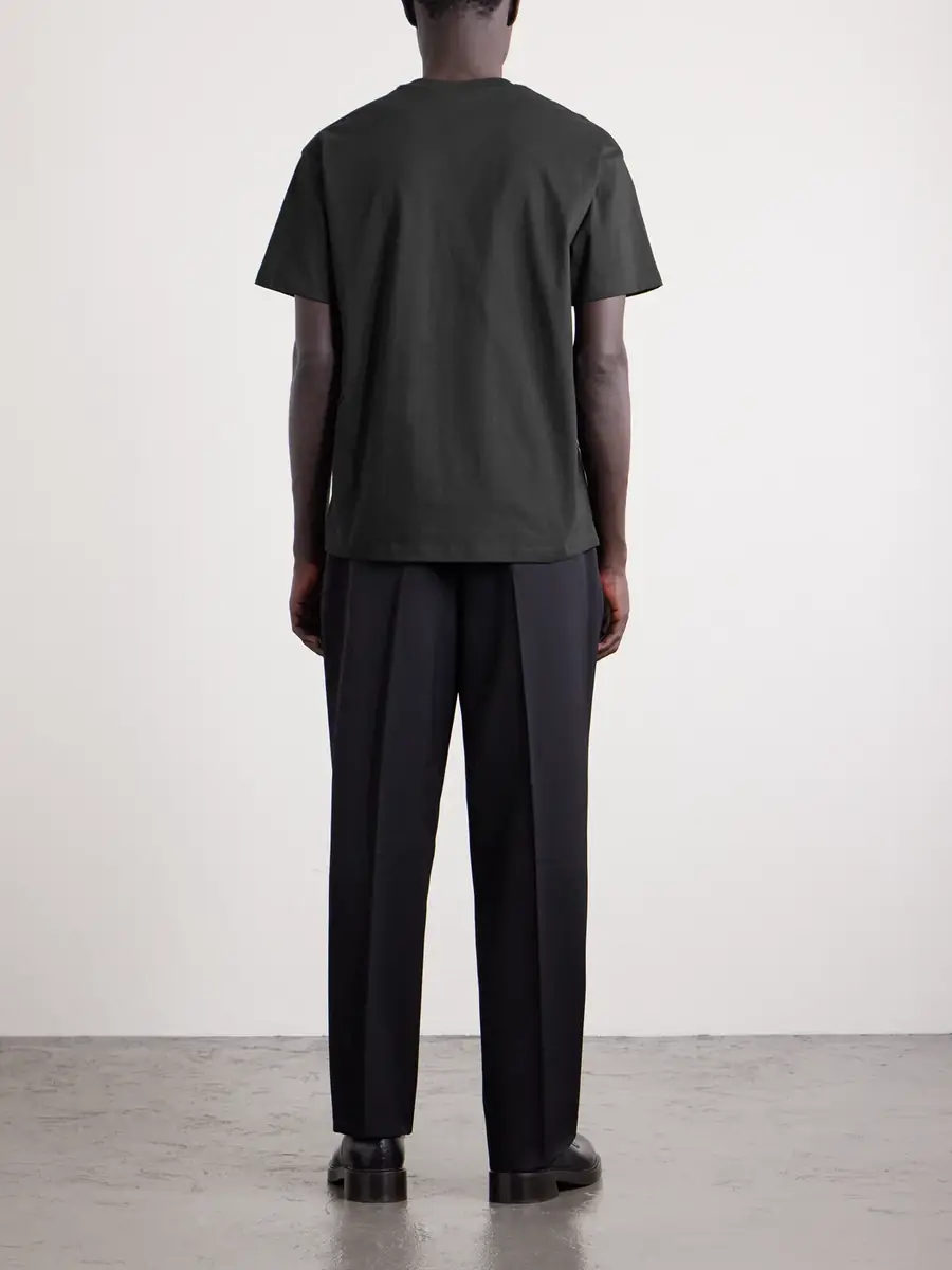Givenchy Logo-Appliquéd Cotton-Jersey T-Shirt - Men | Thumbnail 3 Givenchy Logo-Appliquéd Cotton-Jersey T-Shirt - Men | Thumbnail 3