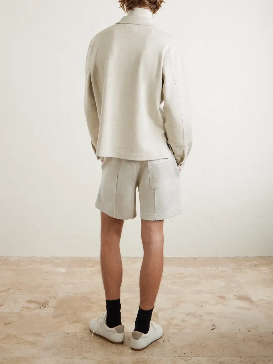 Tom Ford Cotton, Silk and Cashmere-Blend Sweatshirt - Men | Thumbnail 4 Tom Ford Cotton, Silk and Cashmere-Blend Sweatshirt - Men | Thumbnail 4