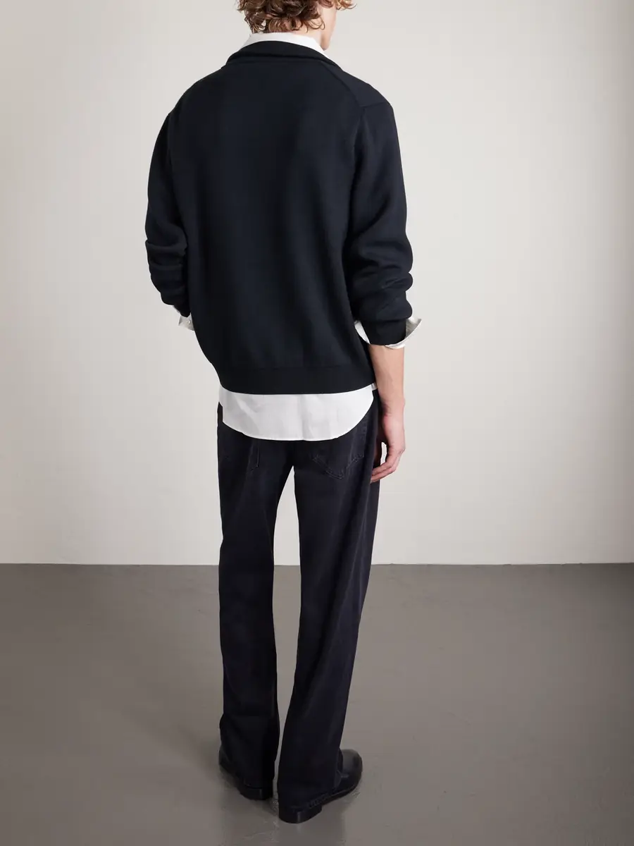 Tom Ford Wool-Blend Zip-Up Cardigan - Men | Thumbnail 4 Tom Ford Wool-Blend Zip-Up Cardigan - Men | Thumbnail 4