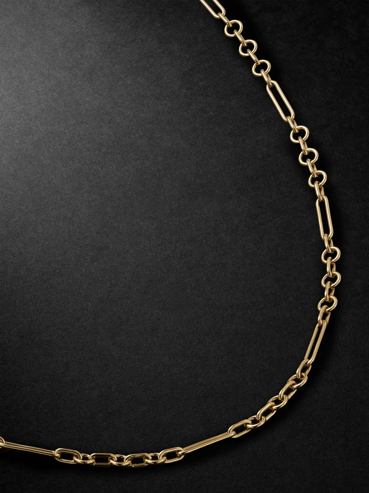 Foundrae Fine Mixed Clip Chain 18-Karat Gold Necklace - Men