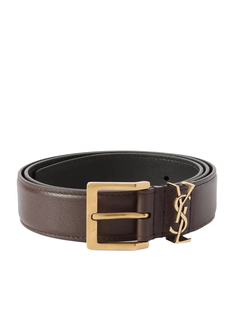 Saint Laurent 3cm Leather Belt - Men | Image 1 Saint Laurent 3cm Leather Belt - Men | Image 1