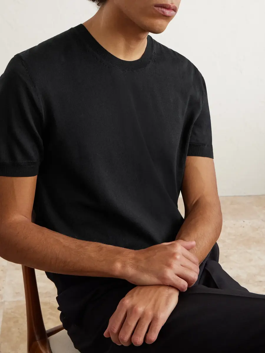 Tom Ford Cotton T-Shirt - Men | Thumbnail 5 Tom Ford Cotton T-Shirt - Men | Thumbnail 5