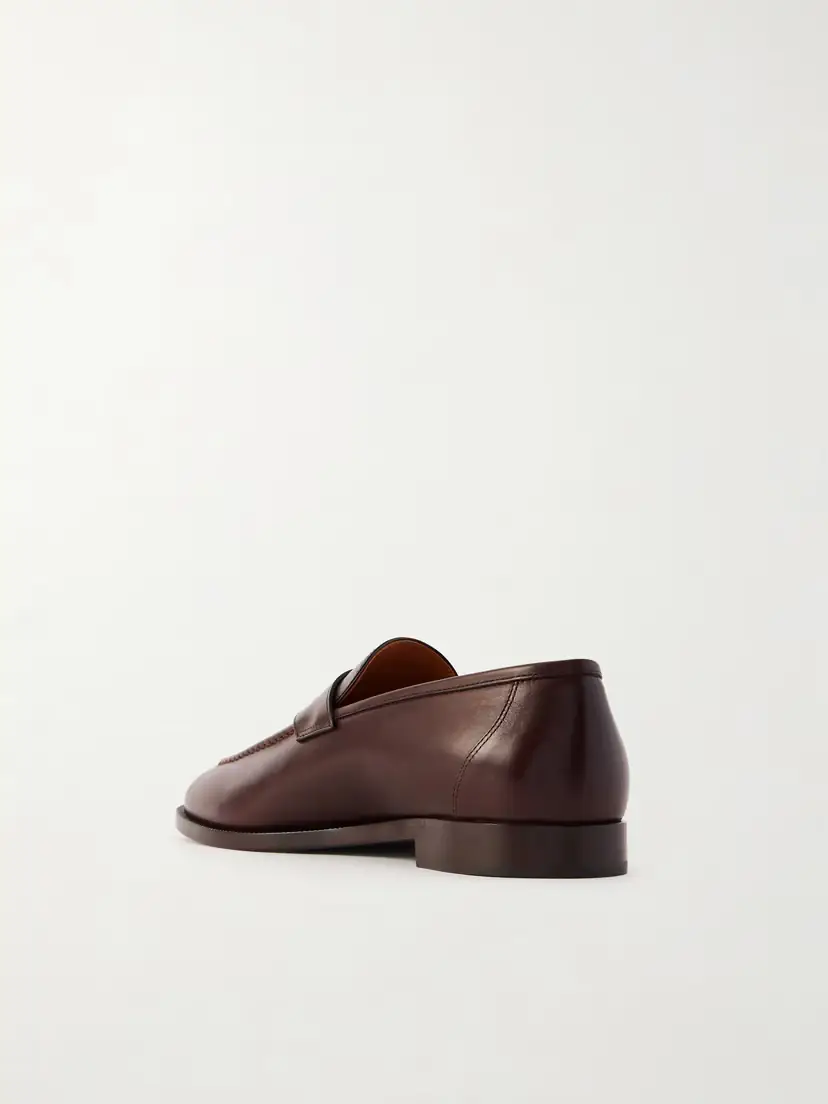 Loro Piana Sergio Leather Loafers | Thumbnail 2 Loro Piana Sergio Leather Loafers | Thumbnail 2