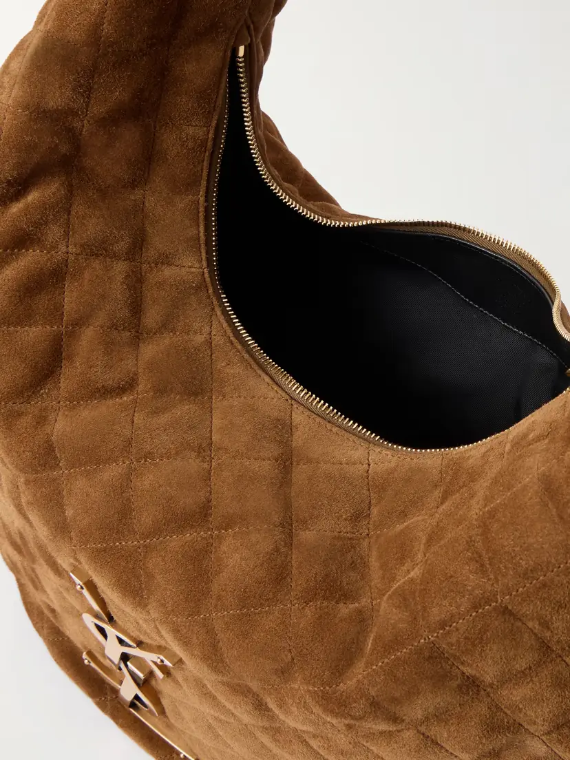 Saint Laurent Icare Matelassé Suede Shoulder Bag | Thumbnail 5 Saint Laurent Icare Matelassé Suede Shoulder Bag | Thumbnail 5