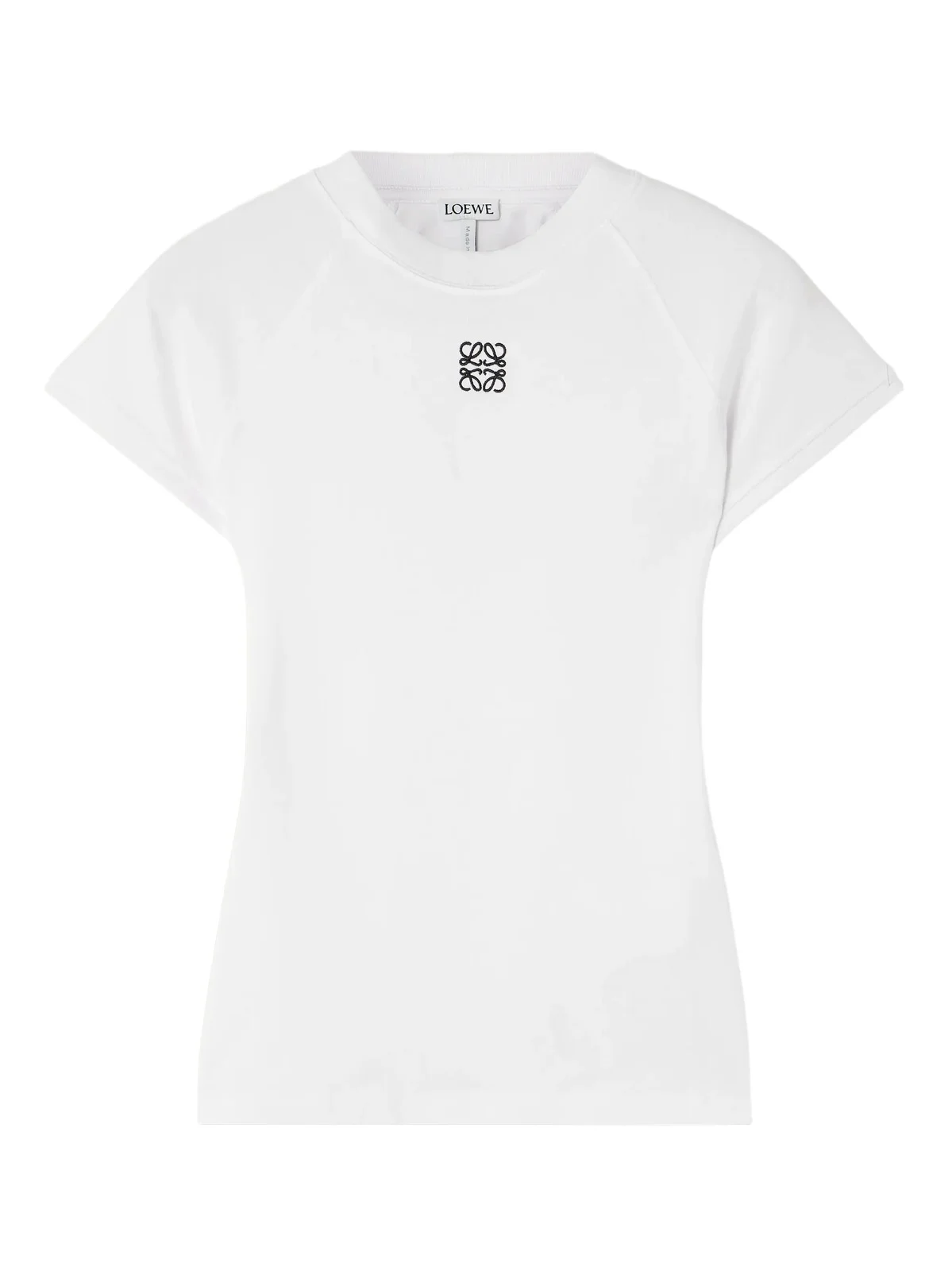 Anagram Embroidered Cotton-blend Jersey T-shirt Anagram Embroidered Cotton-blend Jersey T-shirt