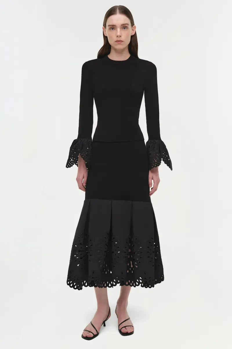 Simkhai Elyse Embroidered Knit Top | Thumbnail 2 Simkhai Elyse Embroidered Knit Top | Thumbnail 2