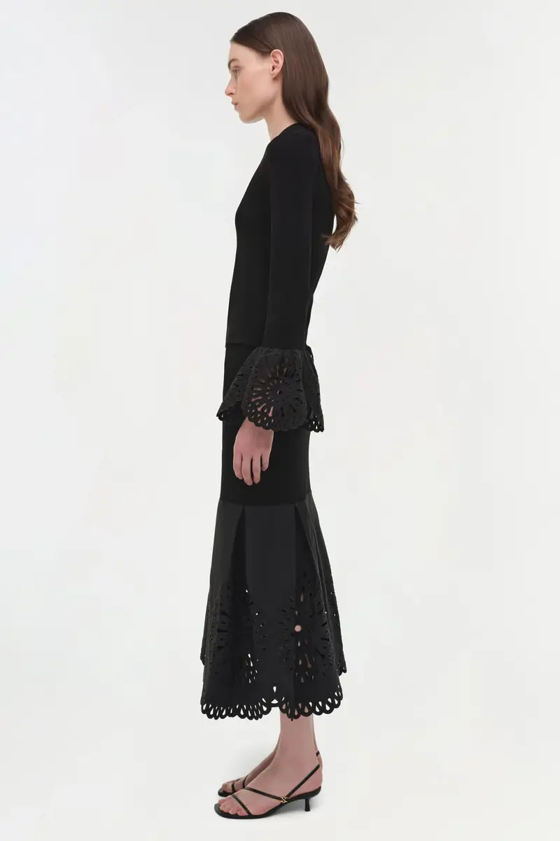 Simkhai Elyse Embroidered Knit Top | Thumbnail 4 Simkhai Elyse Embroidered Knit Top | Thumbnail 4