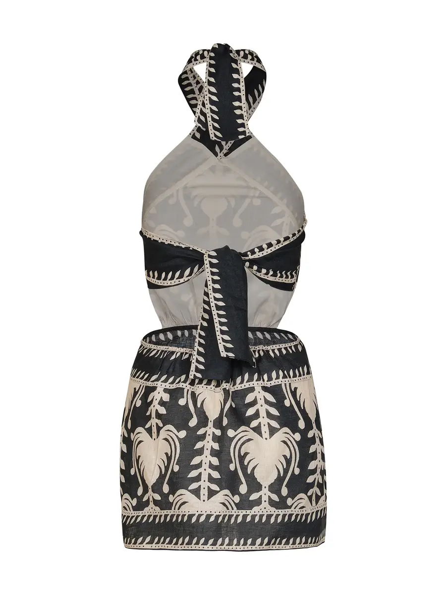 Johanna Ortiz Tide Strength Halter Mini Dress | Thumbnail 2 Johanna Ortiz Tide Strength Halter Mini Dress | Thumbnail 2