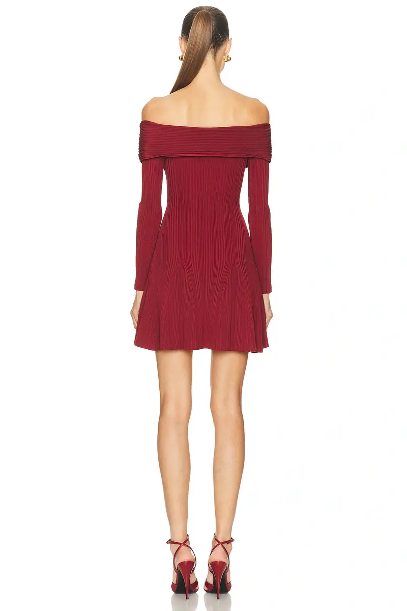 Self-Portrait Knit Mini Dress | Thumbnail 3