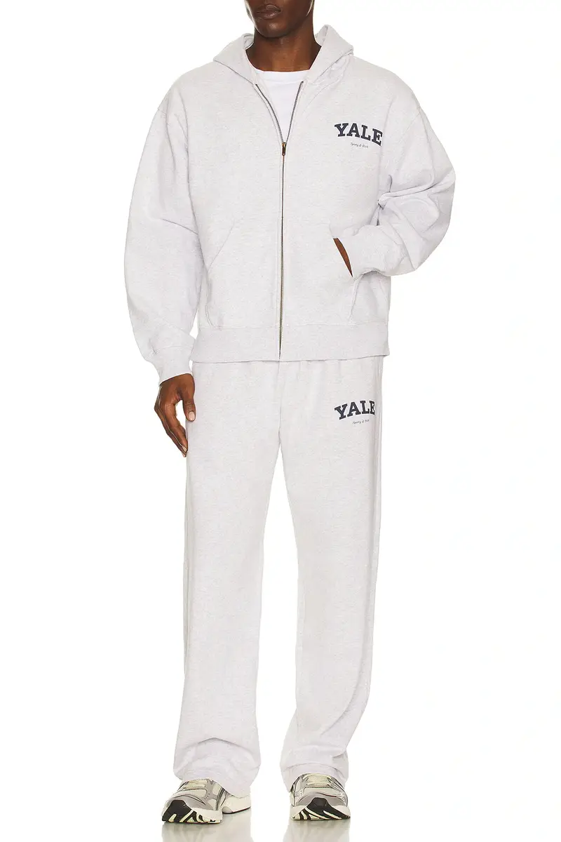 Sporty & Rich Yale Classic Zip Hoodie | Thumbnail 3