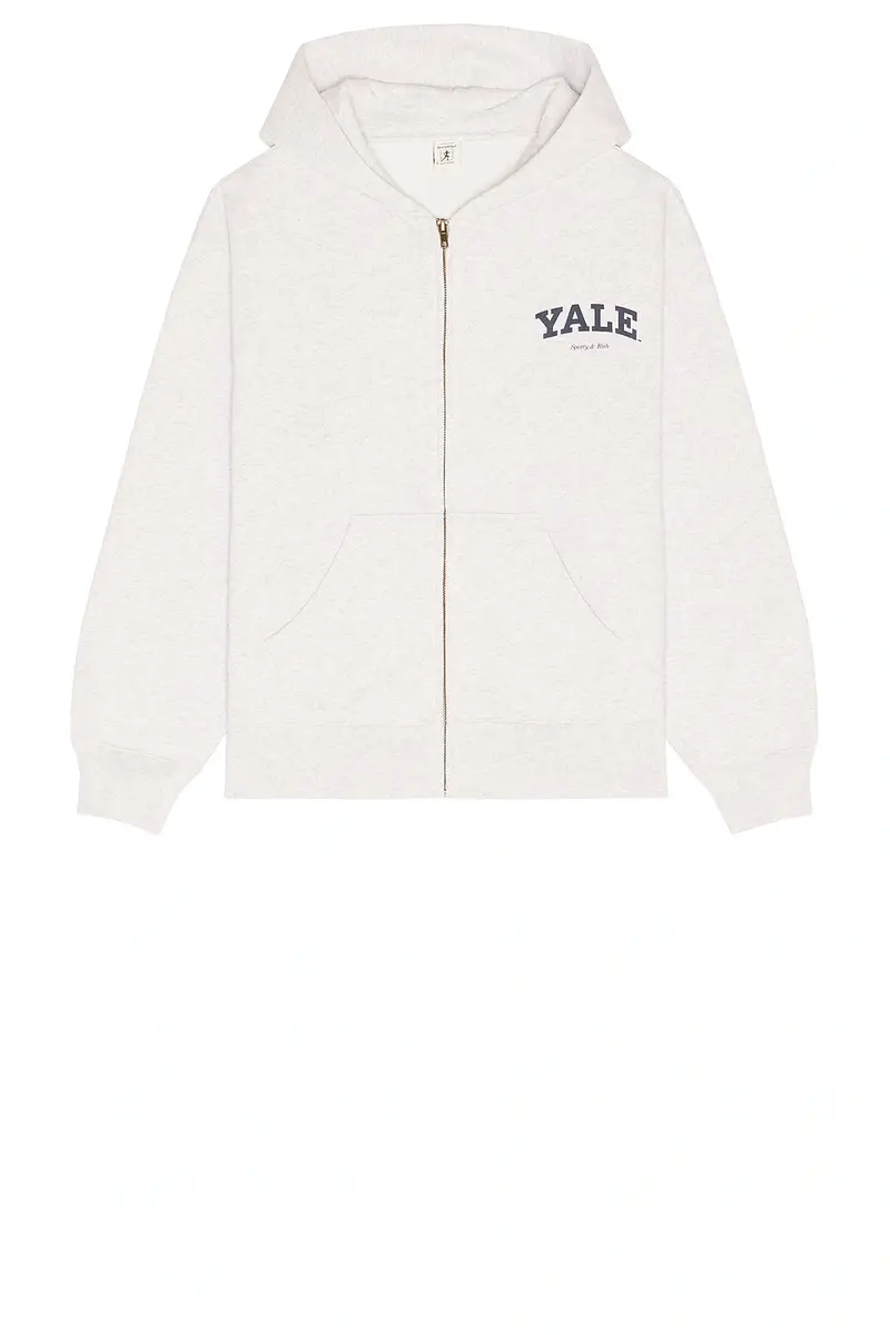 Sporty & Rich Yale Classic Zip Hoodie | Thumbnail 4