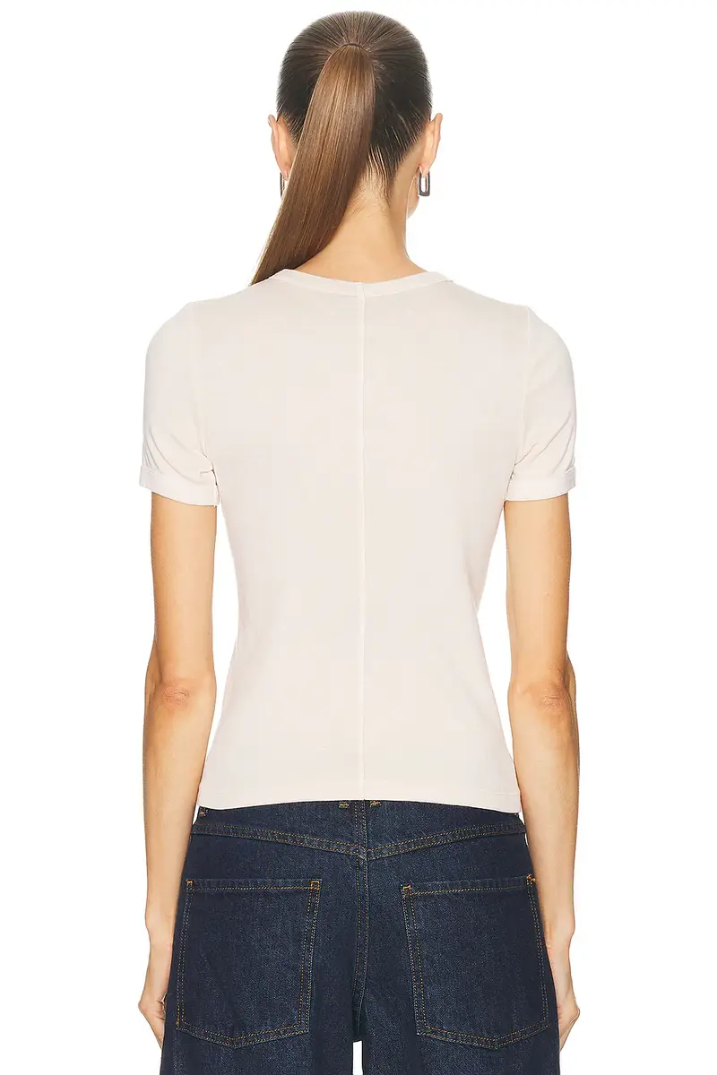 ENZA COSTA Supima Cotton New Classic Short Sleeve Tee | Thumbnail 3 ENZA COSTA Supima Cotton New Classic Short Sleeve Tee | Thumbnail 3