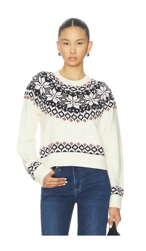 Lovers and Friends Calix Fair Isle Sweater | Image 1 Lovers and Friends Calix Fair Isle Sweater | Image 1
