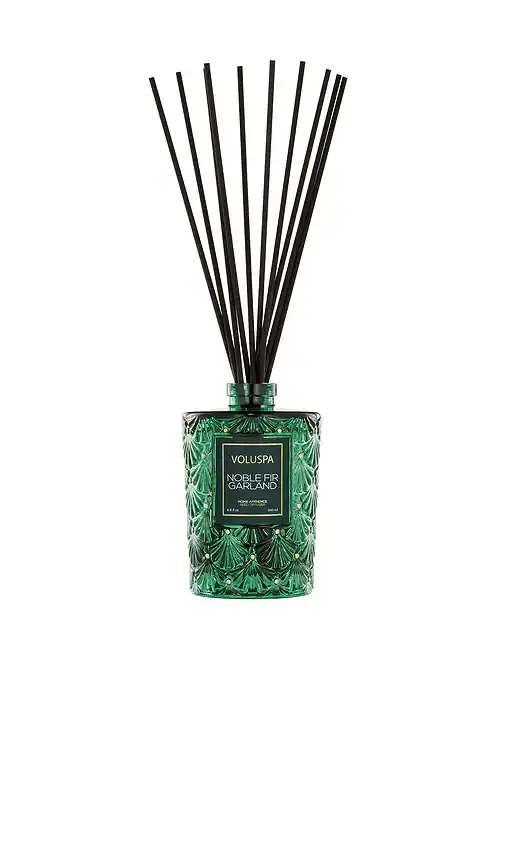 Voluspa Noble Fir Garland Reed Diffuser | Thumbnail 2 Voluspa Noble Fir Garland Reed Diffuser | Thumbnail 2