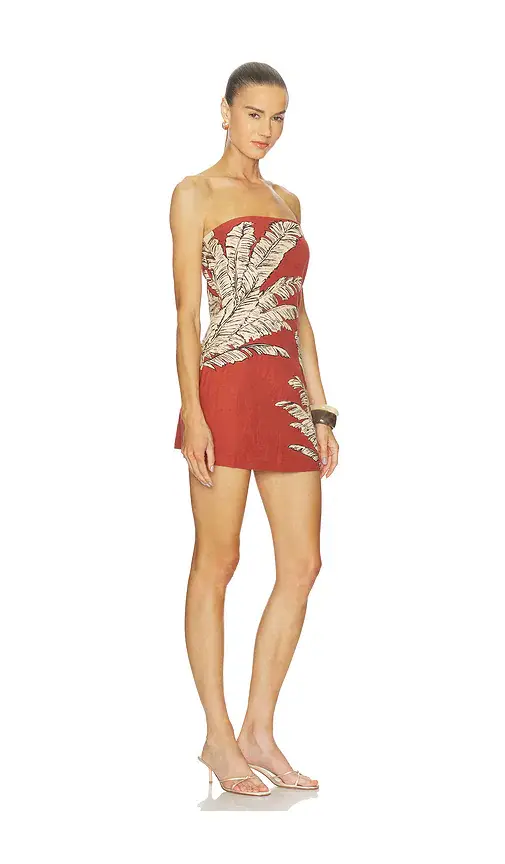 Hemant & Nandita Strapless Mini Dress | Thumbnail 2 Hemant & Nandita Strapless Mini Dress | Thumbnail 2